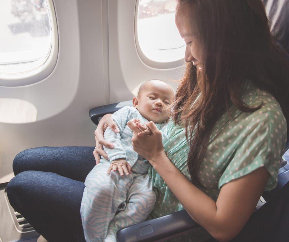 Newborn Care Specialist With Baby